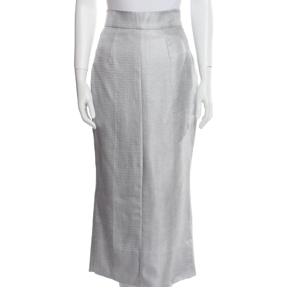 Elegant Gray Women's Skirt